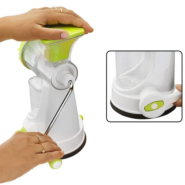 Kitchenware Plastic Hand Juicer New Smart Fruit & Vegetable Multipurpose Juicer