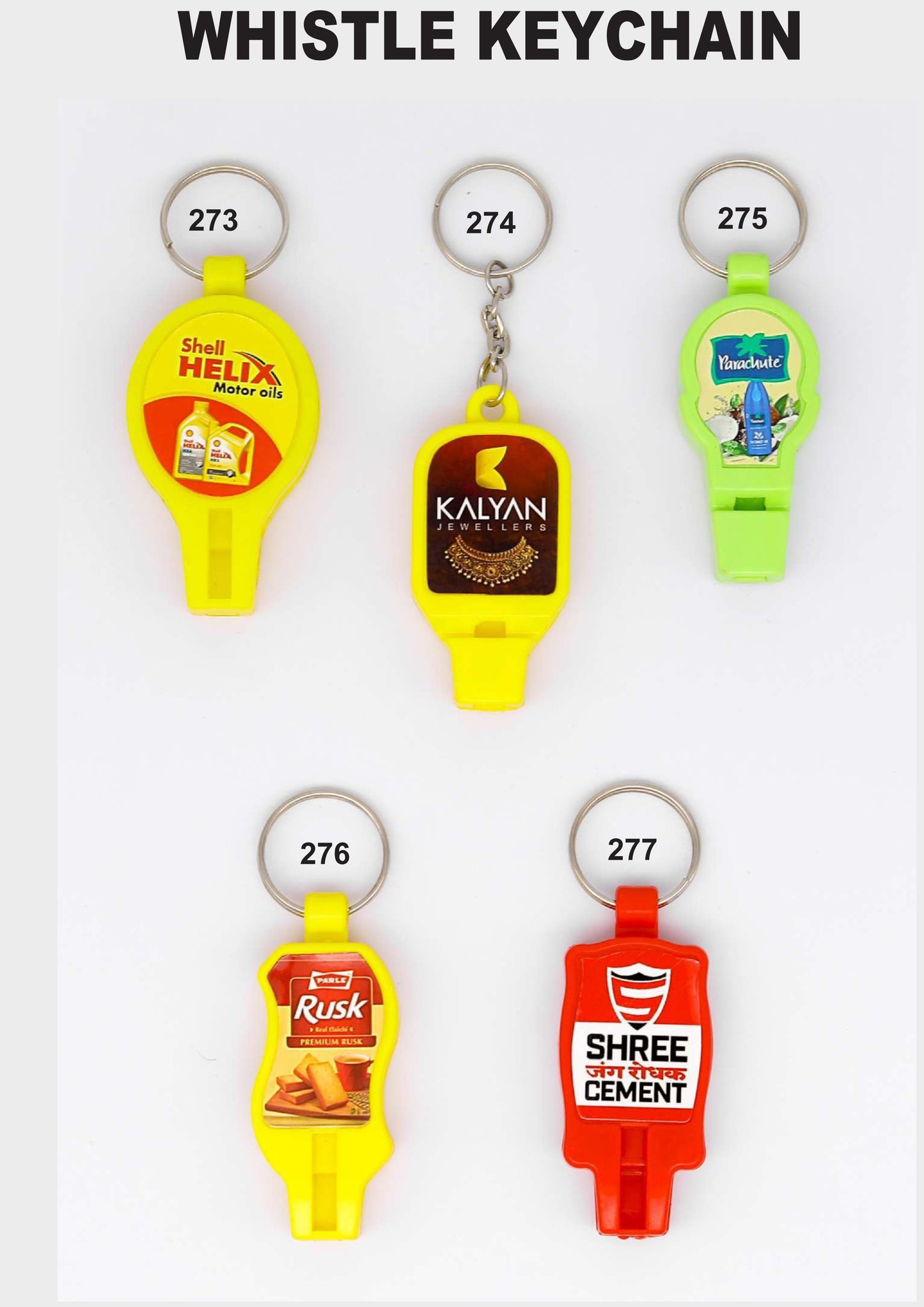 WHISTLE KEYCHAIN for gift and promotion
