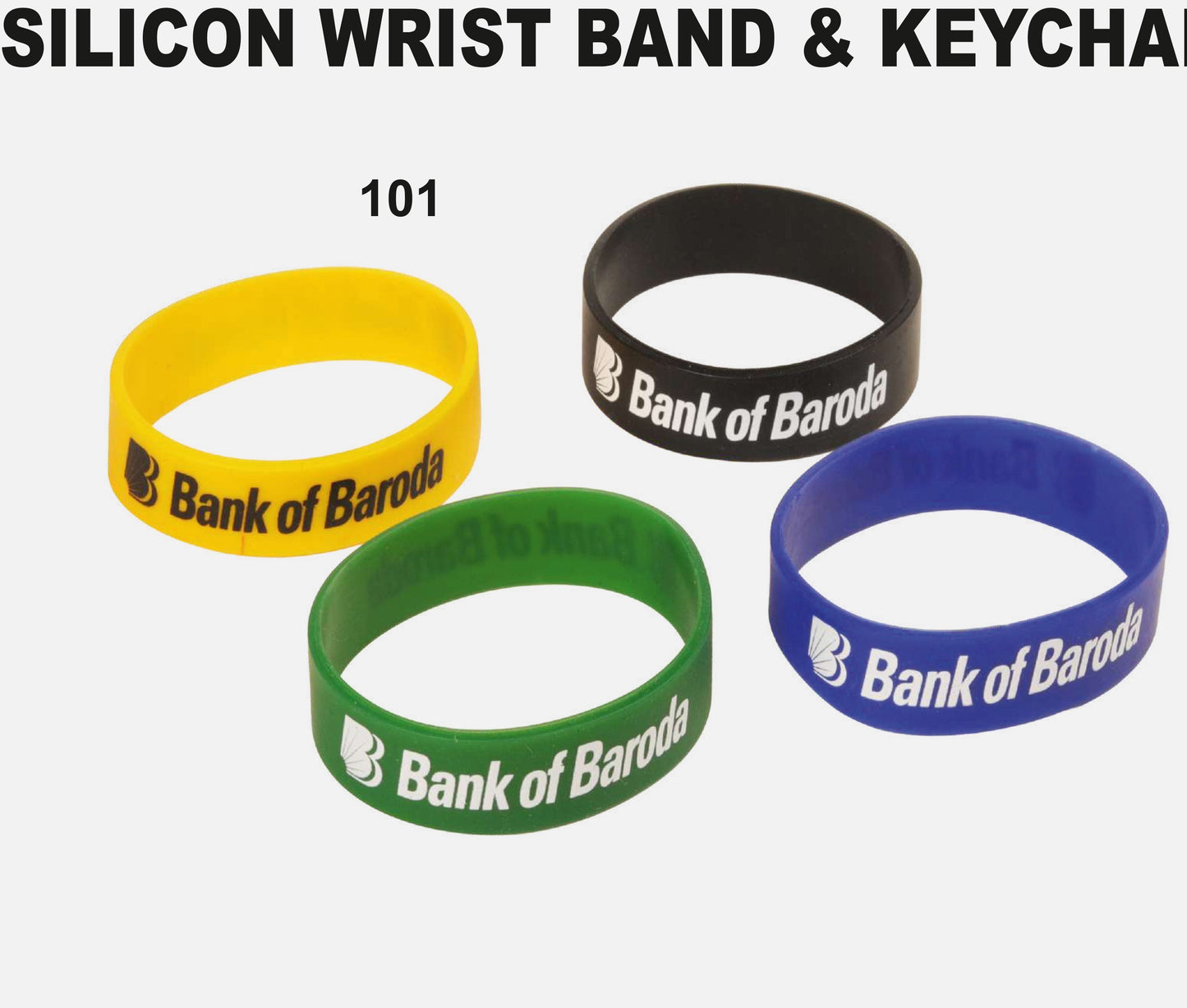 Silicon Wrist Band and Keychain
