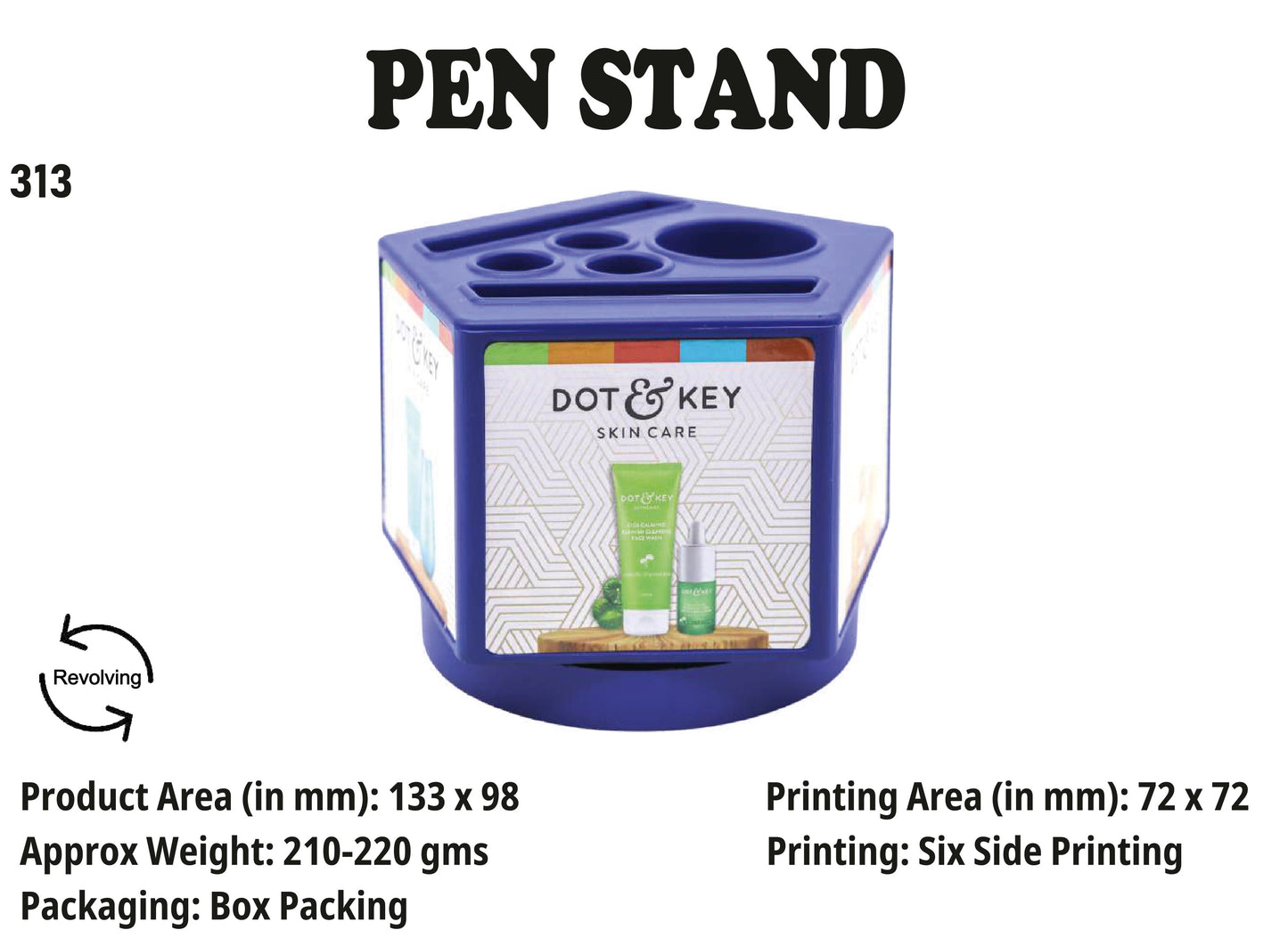 Pen stand (Blue)