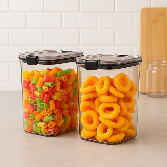 Airtight Lock & Lock Food Storage Container Set – 2 Piece (1200 ML)