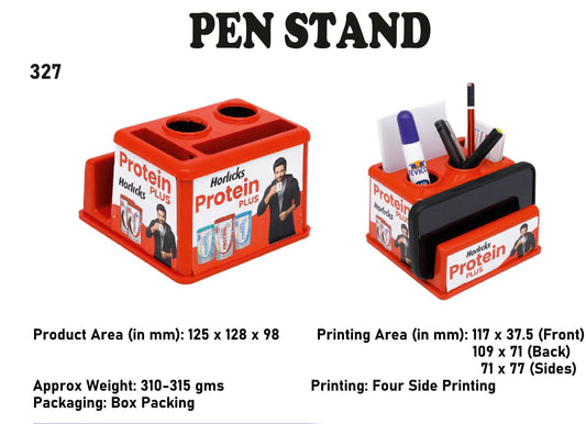 Pen Stand With Mobile stand for gifting and Promotion (Red327)