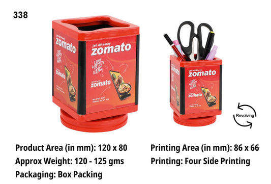 Pen Stand(Red) for gifting and promotion (338)