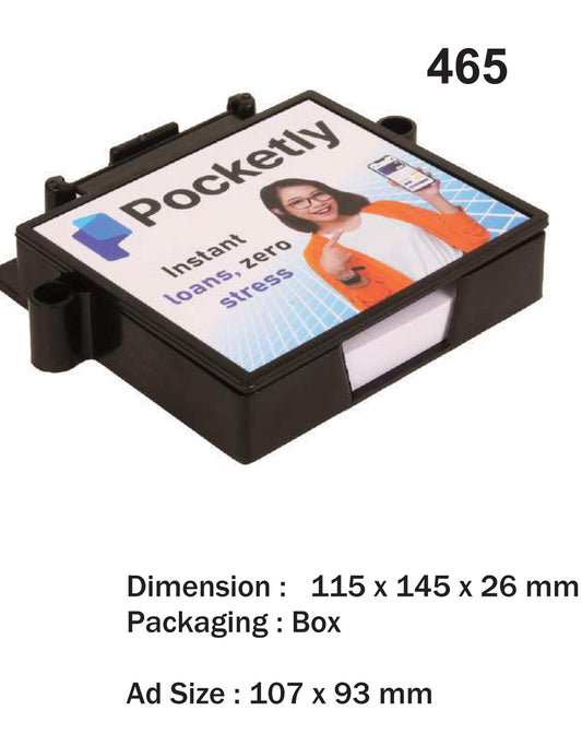 Customized Chit Pads with 150 pages and pan holder for Gifting and Promotion (465)