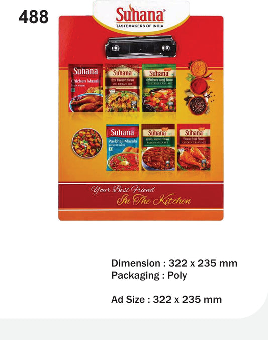 Clip board  for gifting and promotion (488)