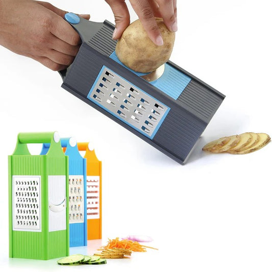 4 In 1 Plastic Vegetable And Fruit Grater And Slicer For Kitchen by Quickslice