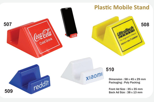 COUSTUMIZED PLASTIC MOBILE STAND