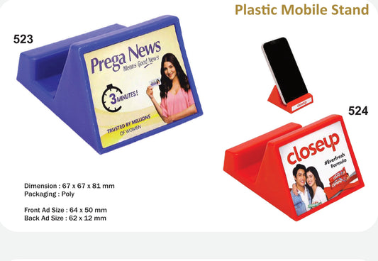 COUSTUMIZED PLASTIC MOBILE STAND (523-524)
