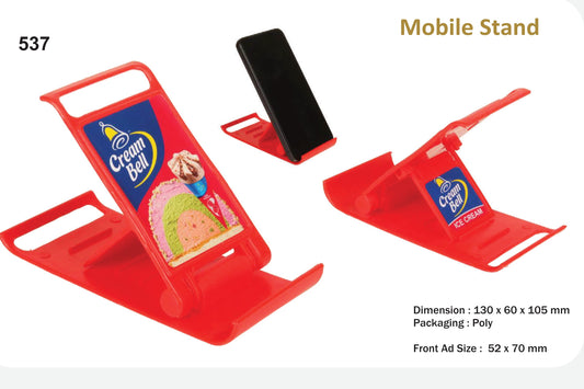 COUSTUMIZED PLASTIC MOBILE STAND (537)