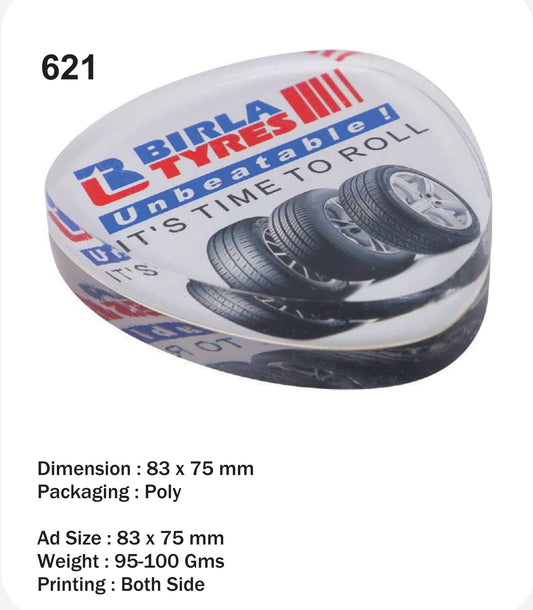 ACRYLIC PAPER WEIGHT (BIRLA TYRE)