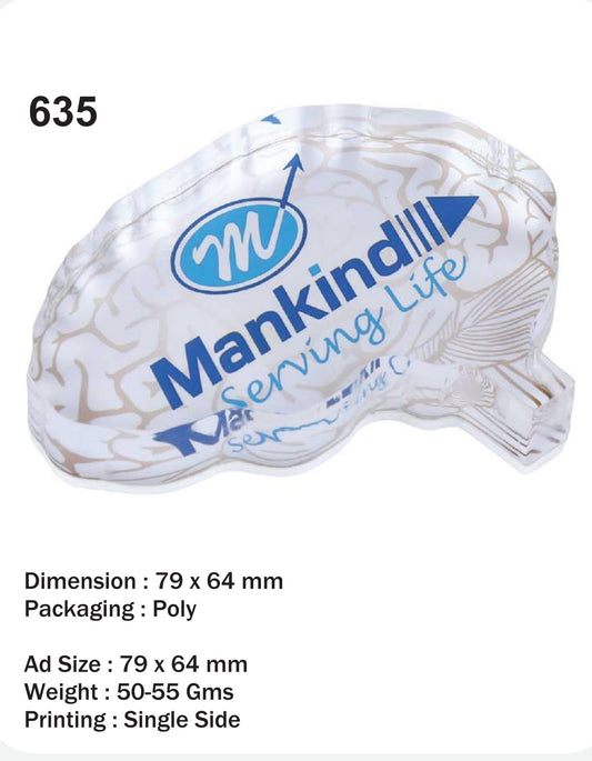 CUSTOMIZED ACRYLIC PAPER WEIGHT (MANKIND)