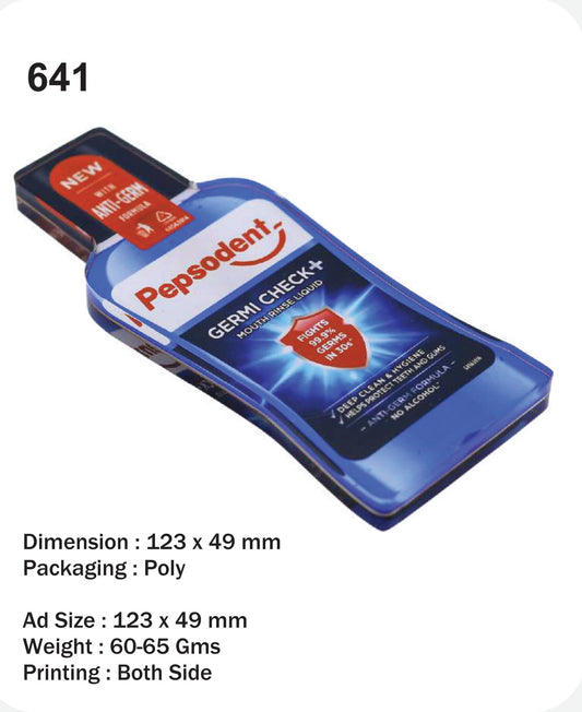 CUSTOMIZED ACRYLIC PAPER WEIGHT (PEPSODENT)