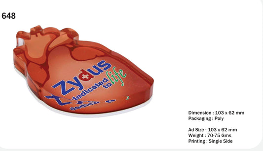 CUSTOMIZED ACRYLIC PAPER WEIGHT (ZYDUS)