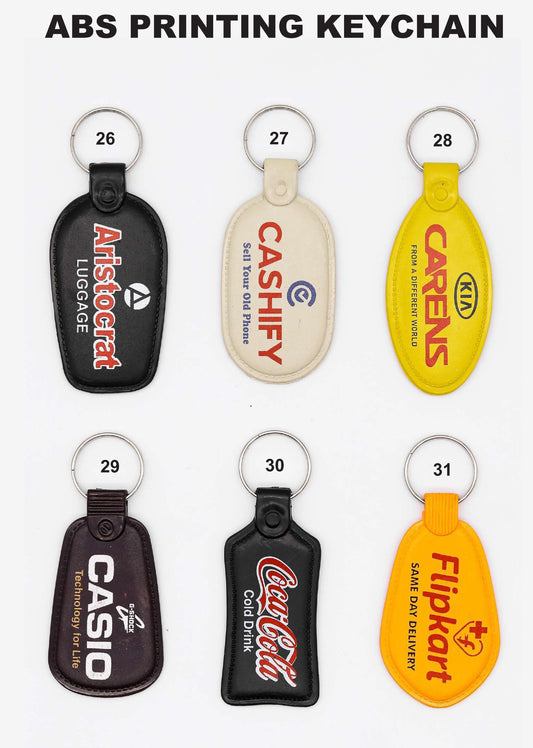 ABS PRINTING KEYCHAIN for gift anf promotion
