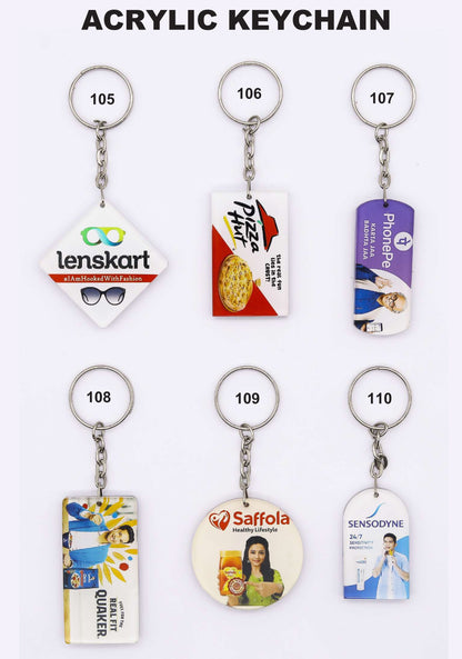 ACRYLIC KEY CHAIN for gift and promotion