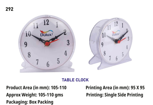 Table clock for Corporate gifting & Brand Promotion