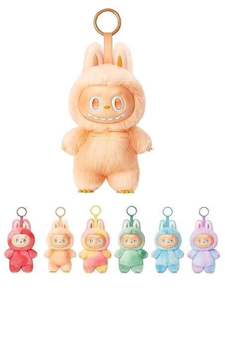 Soft Doll – Monsters Big into Energy Series Blind Box | Cute Labubu Surprise Keychain Collectible | Mystery Toy Figure for Kids, Girls | Boys | Bag Charm, Desk Ornament Gift, Multicolor